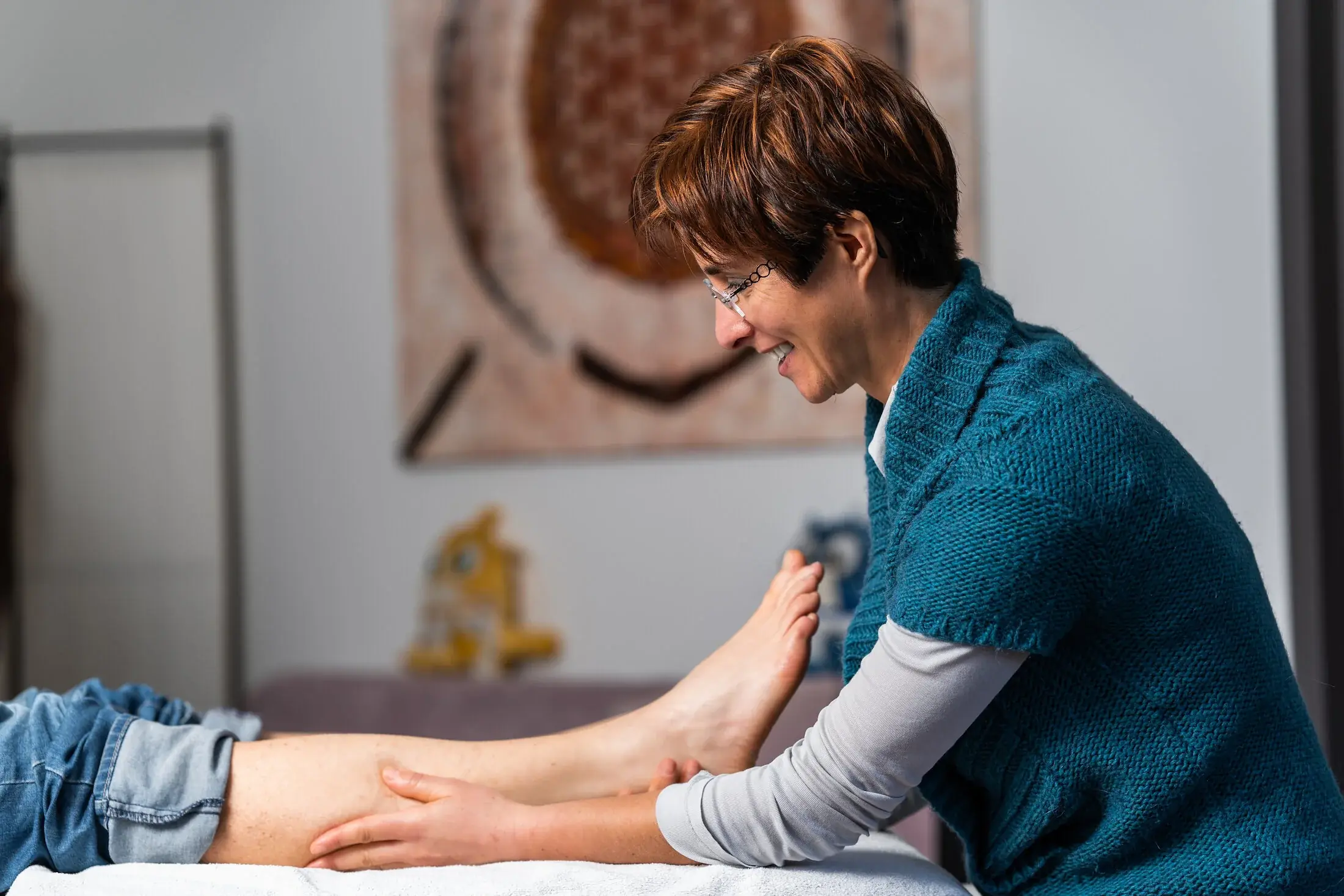 Huiles essentielles bio et bougies pour massages bien-être