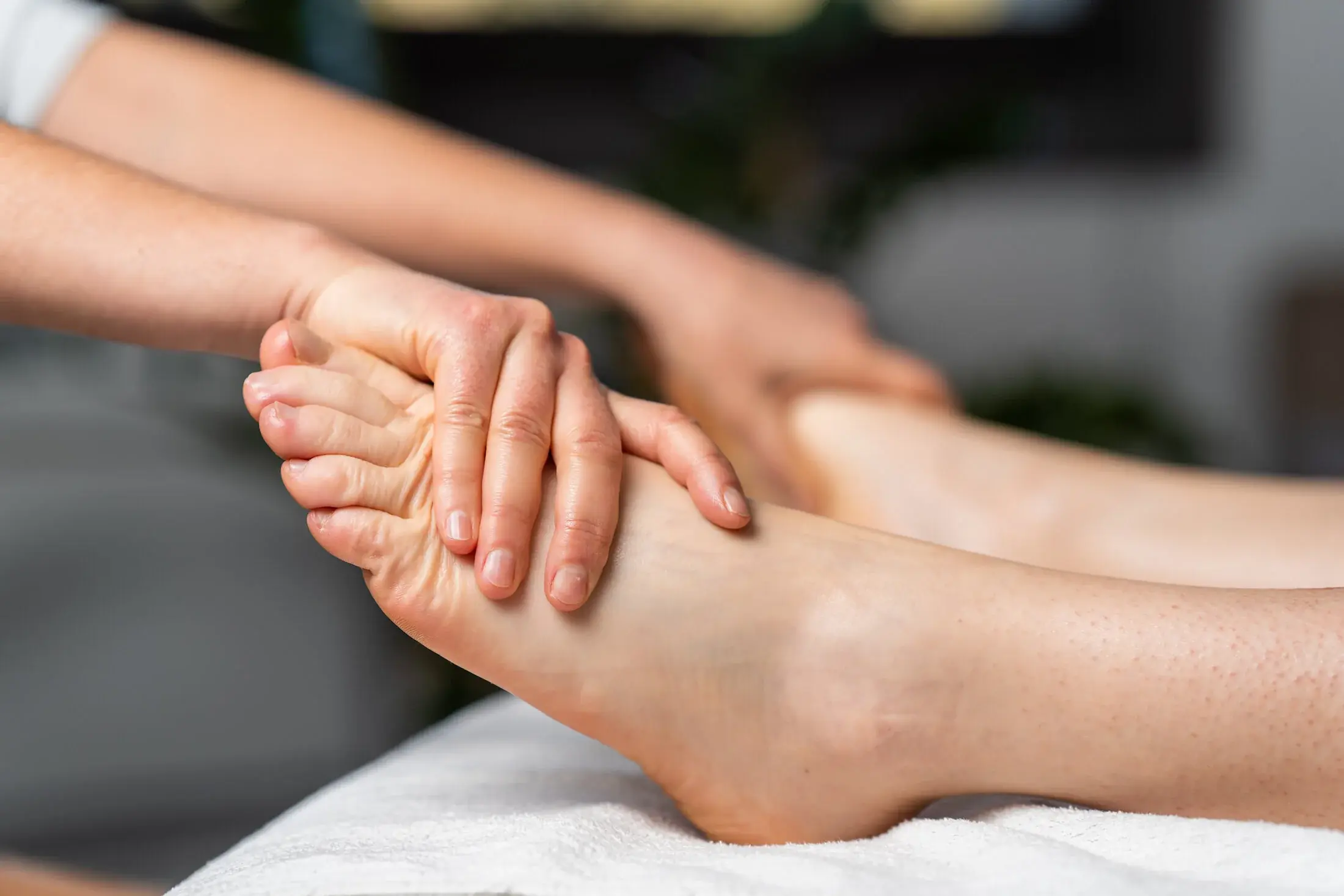 Ambiance naturelle et zen pour soins corporels